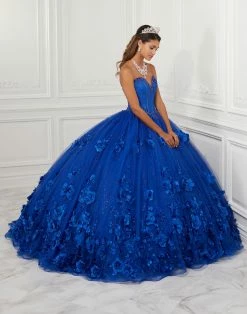 3D Floral Tulle Quinceanera Dress By House Of Wu 26950 -Dresses Shop strapless 3d floral tulle quinceanera dress by house of wu 26950 quinceanera dresses house of wu 0 electric blue 755099