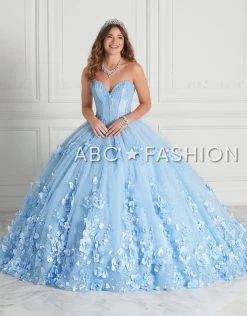 3D Floral Tulle Quinceanera Dress By House Of Wu 26950 -Dresses Shop strapless 3d floral tulle quinceanera dress by house of wu 26950 quinceanera dresses house of wu 0 periwinkle blue 848931