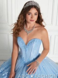 3D Floral Tulle Quinceanera Dress By House Of Wu 26950 -Dresses Shop strapless 3d floral tulle quinceanera dress by house of wu 26950 quinceanera dresses house of wu 282467