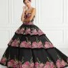 Strapless Floral Embroidered Quinceanera Dress By House Of Wu 26952 -Dresses Shop strapless floral embroidered quinceanera dress by house of wu 26952 quinceanera dresses house of wu 0 black 976761