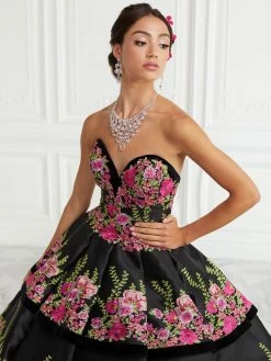 Strapless Floral Embroidered Quinceanera Dress By House Of Wu 26952 -Dresses Shop strapless floral embroidered quinceanera dress by house of wu 26952 quinceanera dresses house of wu 851222