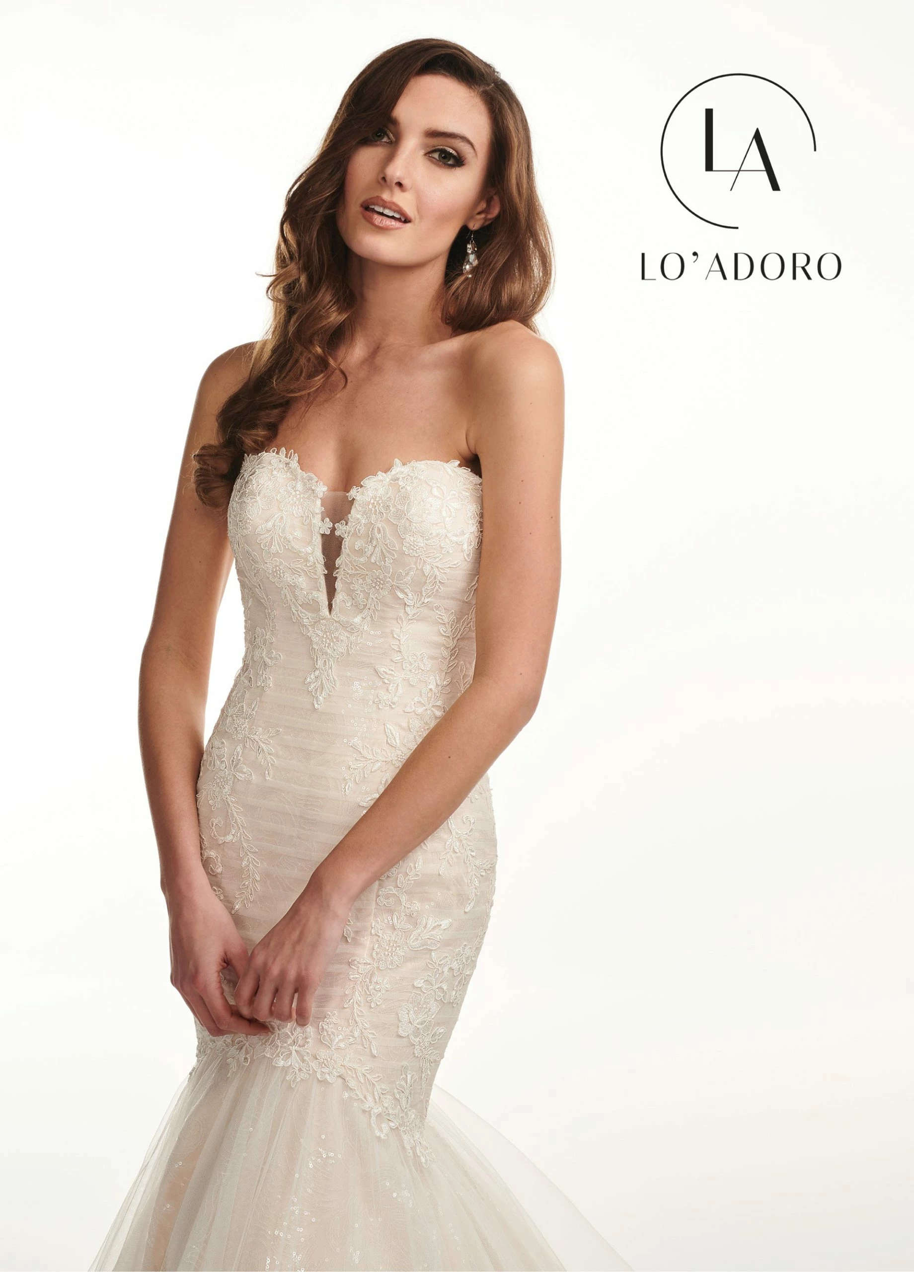 Strapless Pleated Mermaid Wedding Dress By Mary's Bridal M732 5 Strapless Pleated Mermaid Wedding Dress By Mary's Bridal M732 - Image 3