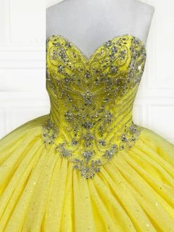 Strapless Quinceanera Dress By Fiesta Gowns 56415 (Size 24 - 30) -Dresses Shop strapless quinceanera dress by fiesta gowns 56415 size 24 30 quinceanera dresses house of wu fiesta gowns 961358