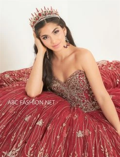 Strapless Quinceanera Dress By Fiesta Gowns 56458 -Dresses Shop strapless quinceanera dress by fiesta gowns 56458 quinceanera dresses house of wu fiesta gowns 169556