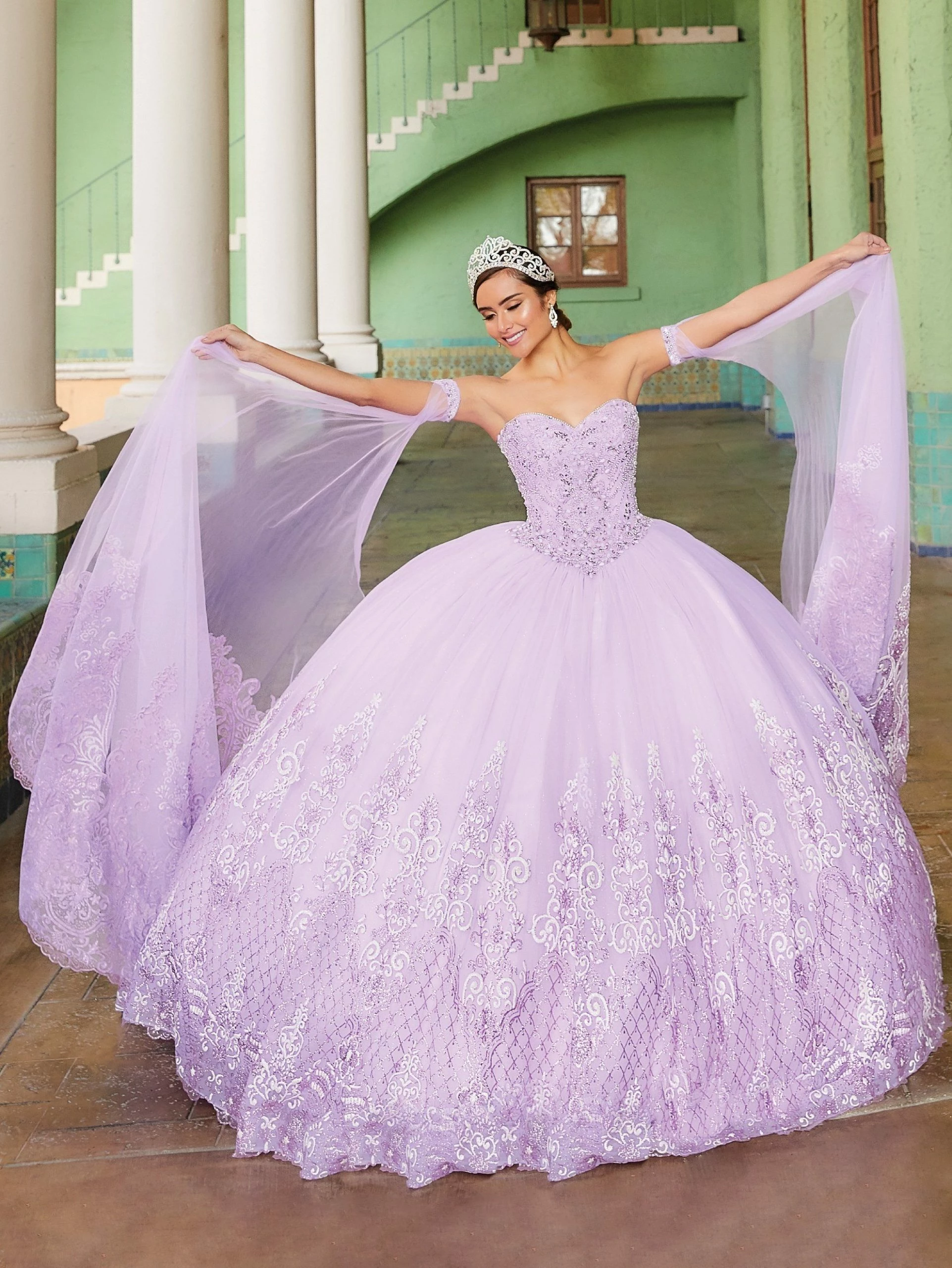 Strapless Quinceanera Dress By House Of Wu 26988 3 Strapless Quinceanera Dress By House Of Wu 26988