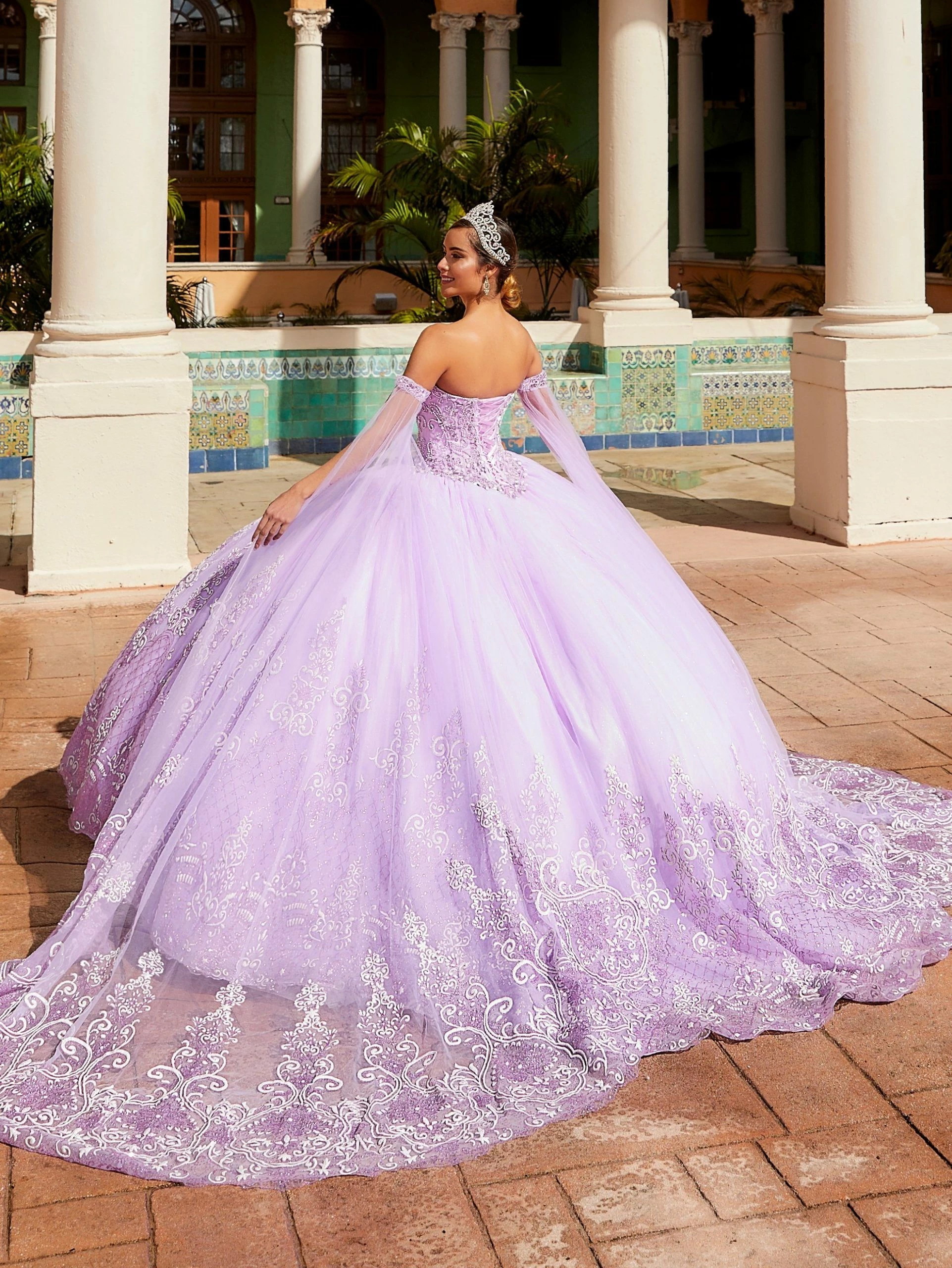 Strapless Quinceanera Dress By House Of Wu 26988 4 Strapless Quinceanera Dress By House Of Wu 26988 - Image 2