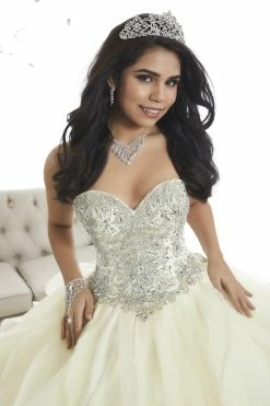 Strapless Ruffled Quinceanera Dress By House Of Wu 26870 -Dresses Shop strapless ruffled quinceanera dress by house of wu 26870 quinceanera dresses house of wu 859495