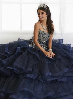 Strapless Ruffled Quinceanera Dress By House Of Wu 26891 -Dresses Shop strapless ruffled quinceanera dress by house of wu 26891 quinceanera dresses house of wu 0 navy 996996