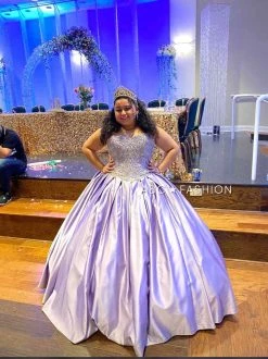 Strapless Satin Quinceanera Dress By Fiesta Gowns 56376 -Dresses Shop strapless satin quinceanera dress by fiesta gowns 56376 quinceanera dresses house of wu fiesta gowns 556211