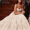 Strapless Tiered Lace A-Line Wedding Gown By Mary's Bridal M767 -Dresses Shop strapless tiered lace a line wedding gown by marys bridal m767 wedding dresses lo adoro by marys bridal 0 ivorychampagne 422376
