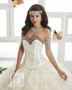 Two-Piece Ruffled Dress By House Of Wu LA Glitter 24010 13 Two-Piece Ruffled Dress By House Of Wu LA Glitter 24010 -Dresses Shop two piece ruffled dress by house of wu la glitter 24010 quinceanera dresses la glitter by house of wu 303098