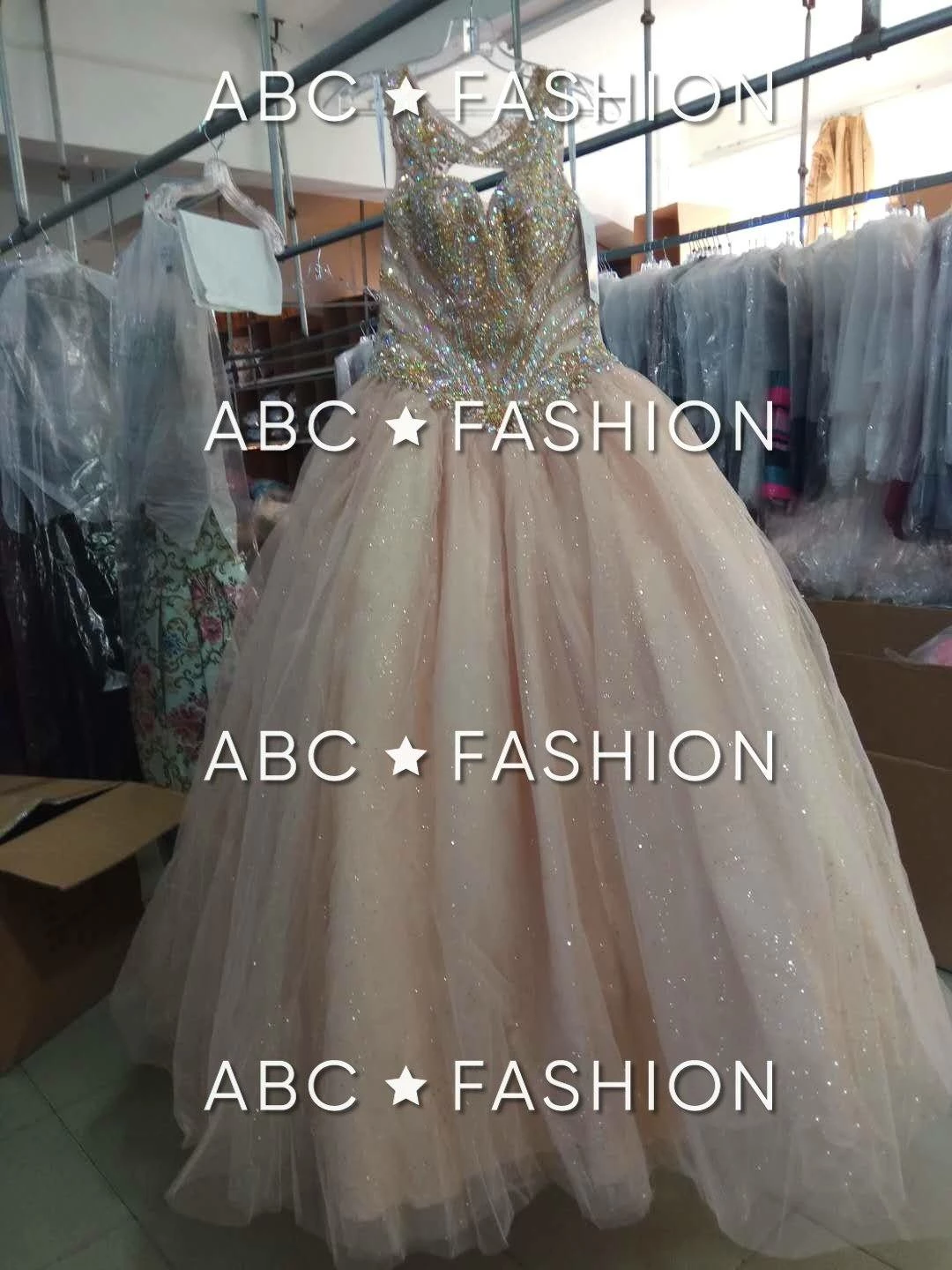 Two-Tone Tulle Quinceanera Dress By Fiesta Gowns 56344 8 Two-Tone Tulle Quinceanera Dress By Fiesta Gowns 56344 - Image 6