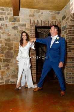 White Long Sleeve Curve Gown By Cinderella Divine 7478WC -Dresses Shop white long sleeve curve gown by cinderella divine 7478wc long formal dresses cinderella divine 568267