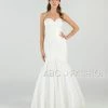 White Strapless Mermaid Dress By Poly USA 8278 2 White Strapless Mermaid Dress By Poly USA 8278 -Dresses Shop white strapless mermaid dress with corset back by poly usa 8278 wedding dresses poly usa xs off white 146818